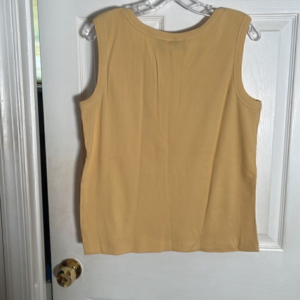 Additions by Chicos sleeveless pull over top